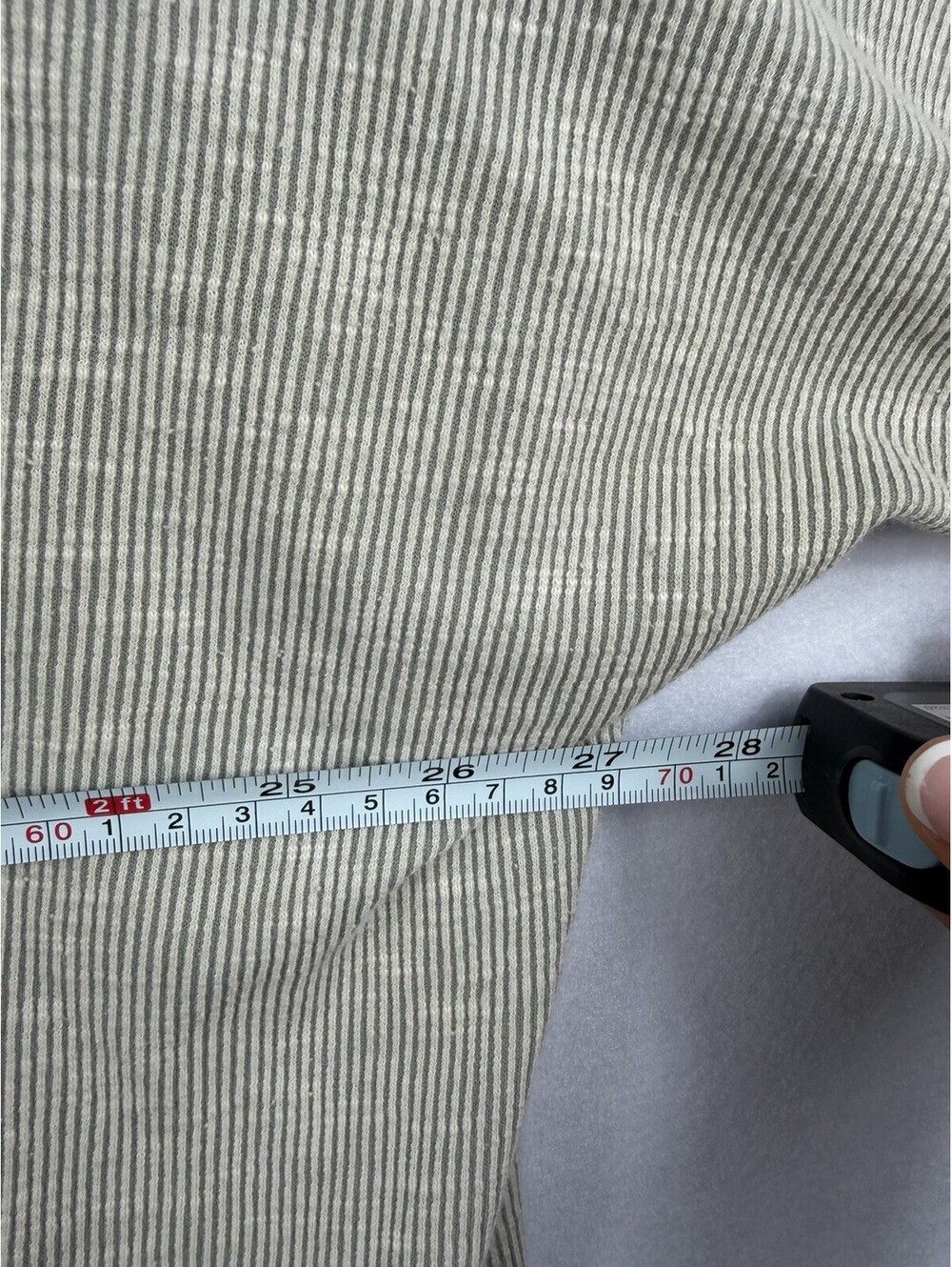 DONNI Ribbed Open Front Cardigan Duster OSFA Oversized Kimono Pockets - Picture 7 of 8